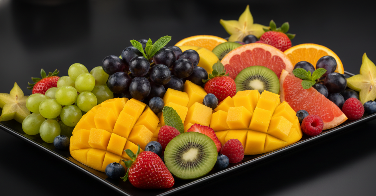 Morning Fruit Display