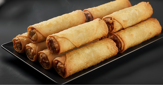 Crispy Veggie Egg Rolls