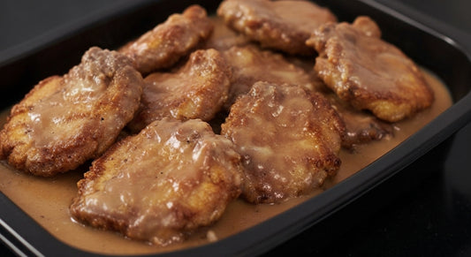 Smothered Pork Chops Tray