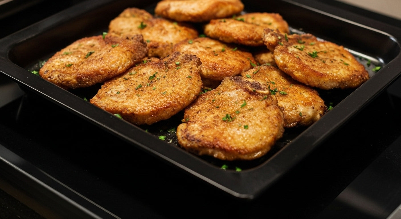 Fried Pork Chops Tray