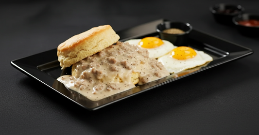 Biscuits, Eggs & Gravy